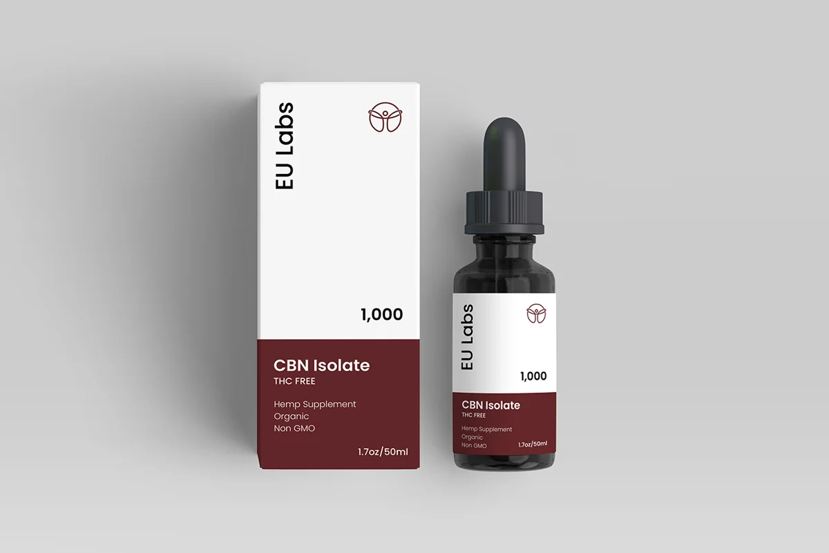 50ml bottle of CBN oil 1000mg cannabinol isolate, THC-free, MCT carrier — CBD Oil Geelong
